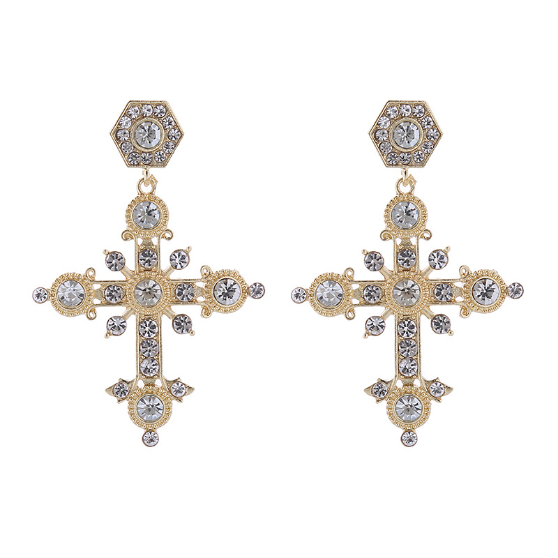 Fashion Jewelry Rhinestone Earrings For Women YWHME-855 