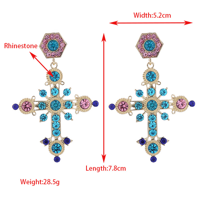 Fashion Jewelry Rhinestone Earrings For Women YWHME-855 