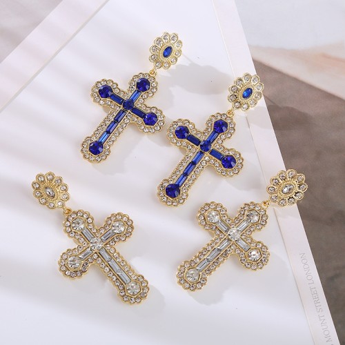 Fashion Jewelry Rhinestone Earrings For Women YWHME-856