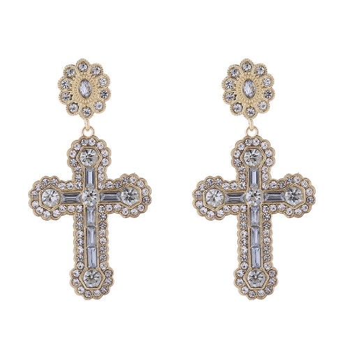 Fashion Jewelry Rhinestone Earrings For Women YWHME-856