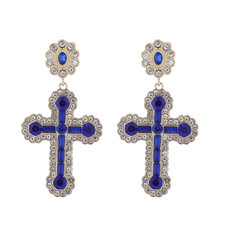 Fashion Jewelry Rhinestone Earrings For Women YWHME-856 