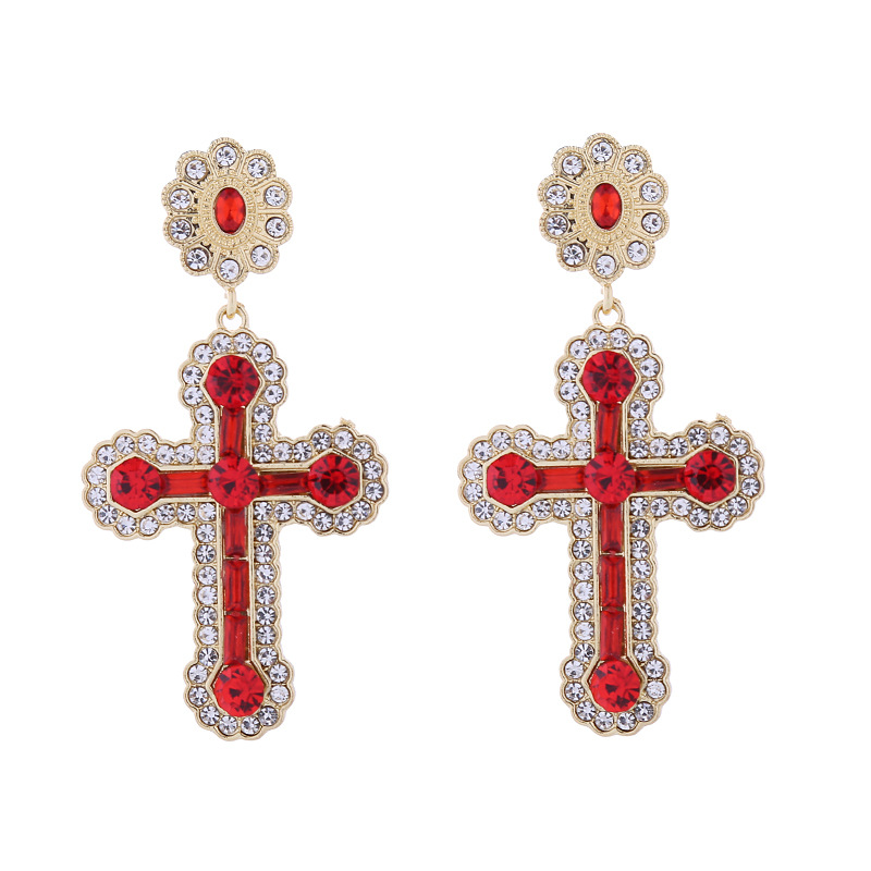 Fashion Jewelry Rhinestone Earrings For Women YWHME-856 