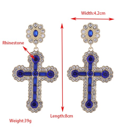 Fashion Jewelry Rhinestone Earrings For Women YWHME-856