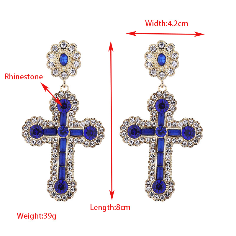 Fashion Jewelry Rhinestone Earrings For Women YWHME-856 