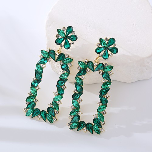 Fashion Jewelry Rhinestone Earrings For Women YWHME-858