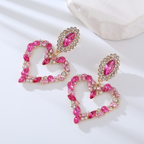 Fashion Jewelry Rhinestone Earrings For Women YWHME-859