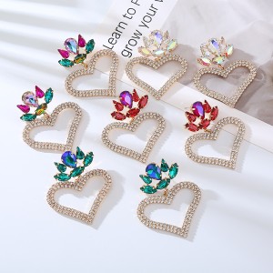 Fashion Jewelry Rhinestone Earrings For Women YWHME-860 