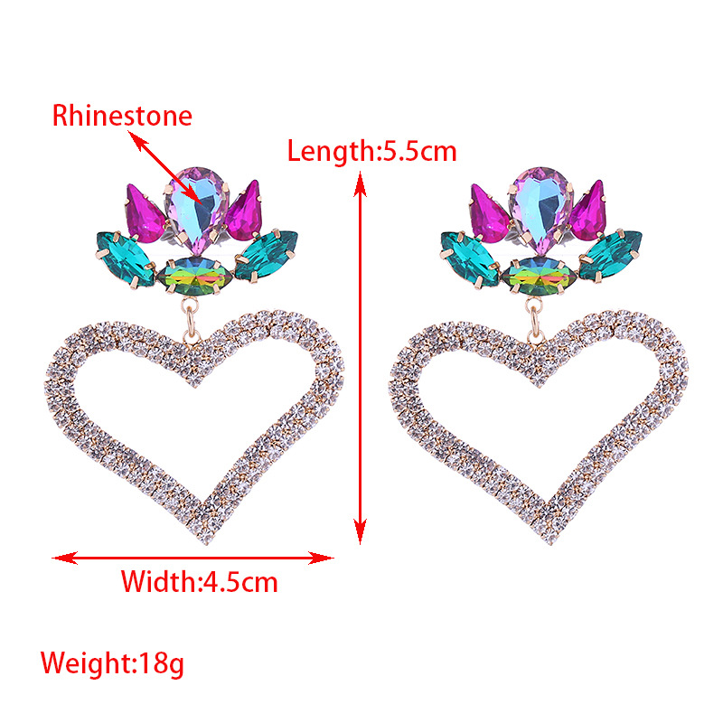 Fashion Jewelry Rhinestone Earrings For Women YWHME-860 