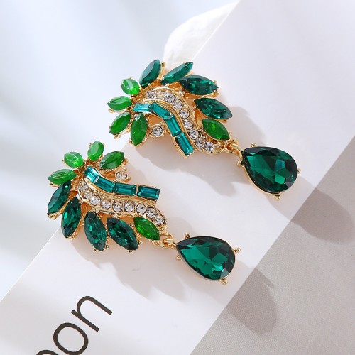 Fashion Jewelry Rhinestone Earrings For Women YWHME-861