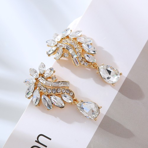 Fashion Jewelry Rhinestone Earrings For Women YWHME-861