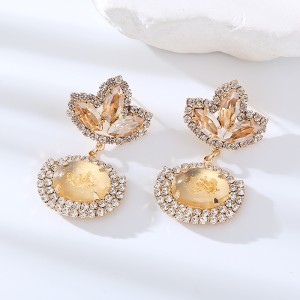 Fashion Jewelry Rhinestone Earrings For Women YWHME-862 