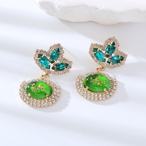 Fashion Jewelry Rhinestone Earrings For Women YWHME-862