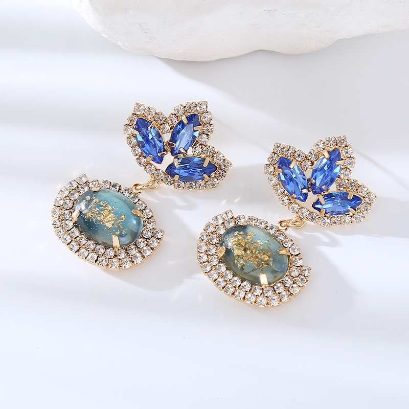 Fashion Jewelry Rhinestone Earrings For Women YWHME-862 