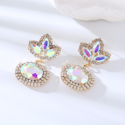 Fashion Jewelry Rhinestone Earrings For Women YWHME-862