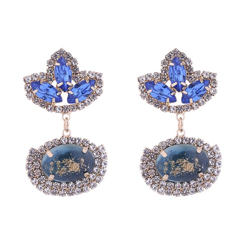 Fashion Jewelry Rhinestone Earrings For Women YWHME-862