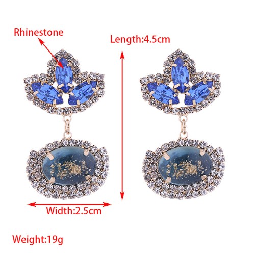 Fashion Jewelry Rhinestone Earrings For Women YWHME-862