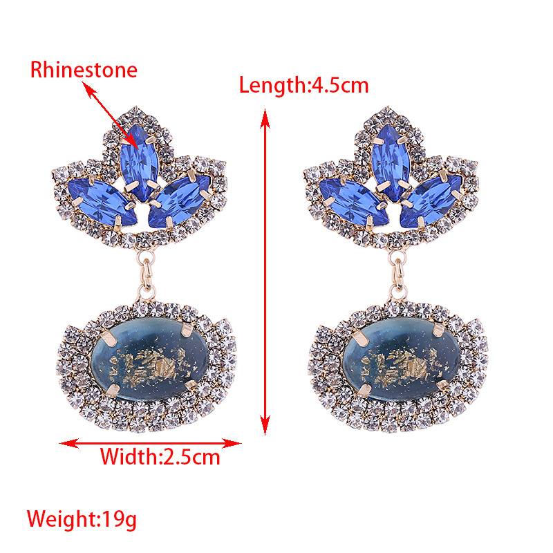 Fashion Jewelry Rhinestone Earrings For Women YWHME-862 