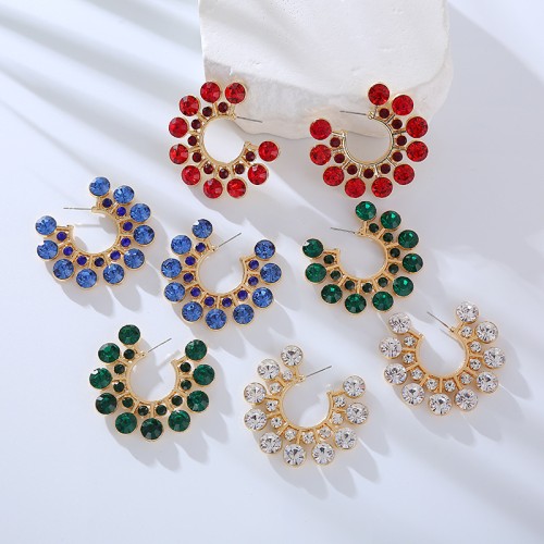 Fashion Jewelry Rhinestone Earrings For Women YWHME-863