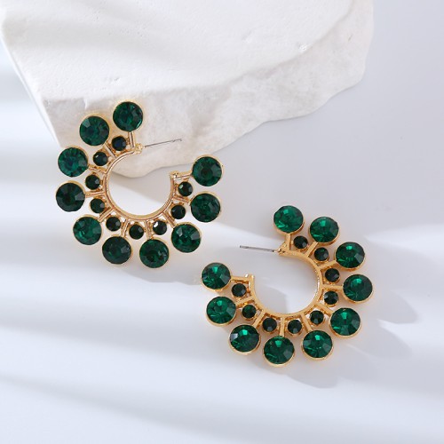 Fashion Jewelry Rhinestone Earrings For Women YWHME-863