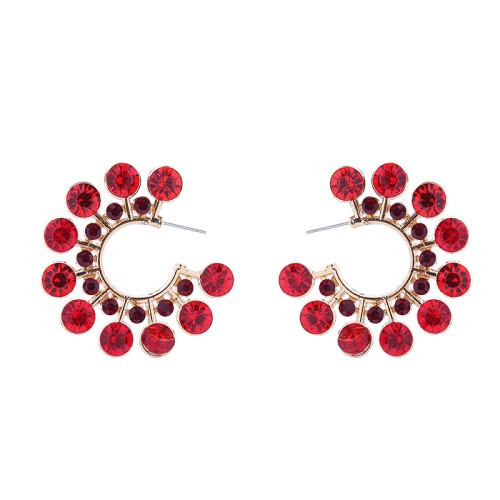 Fashion Jewelry Rhinestone Earrings For Women YWHME-863