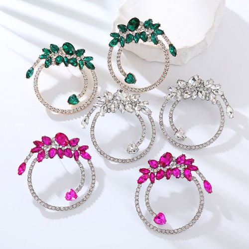 Fashion Jewelry Rhinestone Earrings For Women YWHME-865