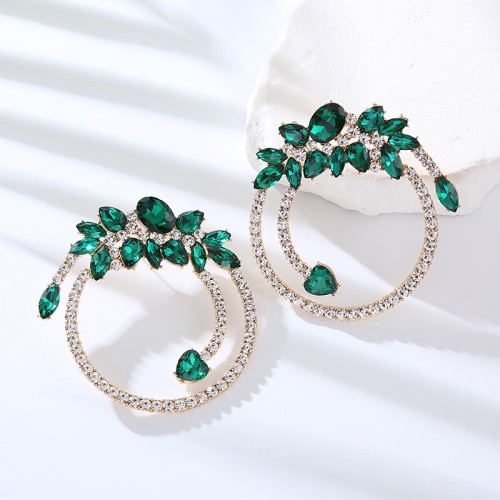 Fashion Jewelry Rhinestone Earrings For Women YWHME-865