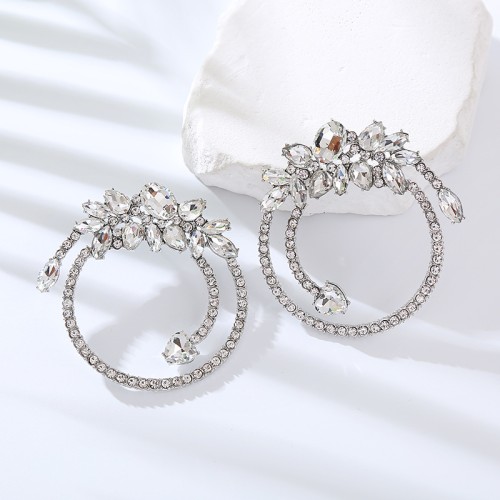 Fashion Jewelry Rhinestone Earrings For Women YWHME-865