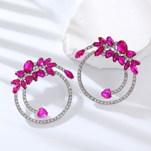 Fashion Jewelry Rhinestone Earrings For Women YWHME-865