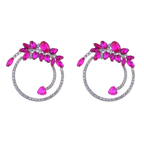 Fashion Jewelry Rhinestone Earrings For Women YWHME-865