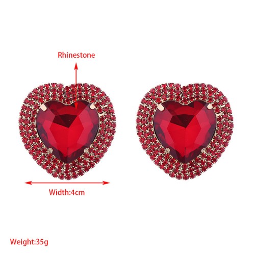 Fashion Jewelry Rhinestone Earrings For Women YWHME-866