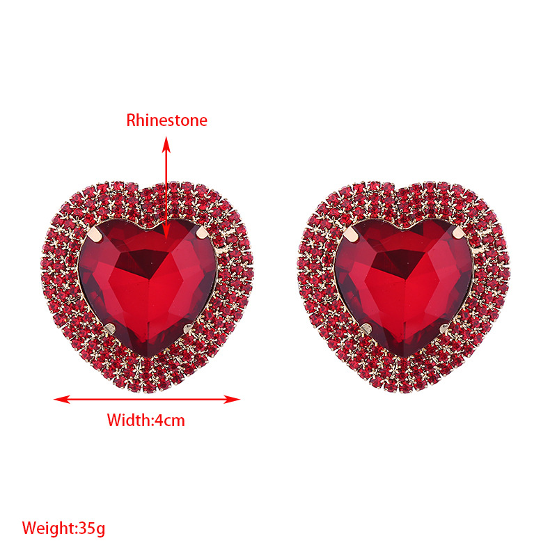 Fashion Jewelry Rhinestone Earrings For Women YWHME-866 