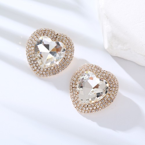 Fashion Jewelry Rhinestone Earrings For Women YWHME-866