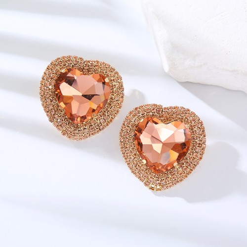 Fashion Jewelry Rhinestone Earrings For Women YWHME-866