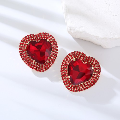 Fashion Jewelry Rhinestone Earrings For Women YWHME-866