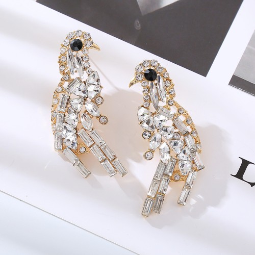 Fashion Jewelry Rhinestone Earrings For Women YWHME-867