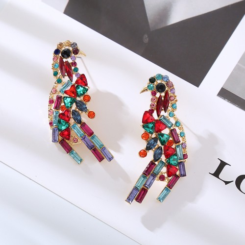 Fashion Jewelry Rhinestone Earrings For Women YWHME-867