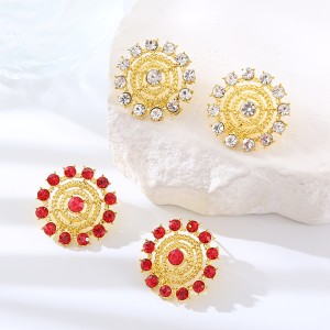 Fashion Jewelry Rhinestone Earrings For Women YWHME-868 