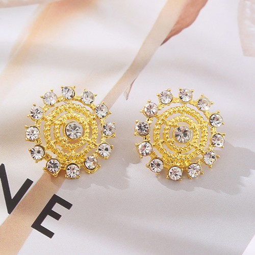 Fashion Jewelry Rhinestone Earrings For Women YWHME-868