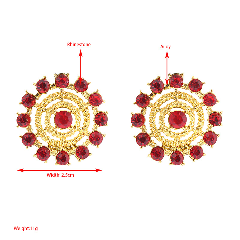 Fashion Jewelry Rhinestone Earrings For Women YWHME-868 