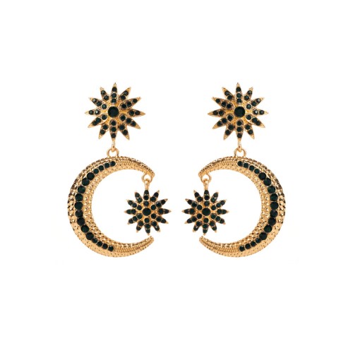 Fashion Jewelry Rhinestone Earrings For Women YWHME-869