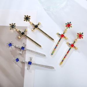 Fashion Jewelry Rhinestone Earrings For Women YWHME-871 