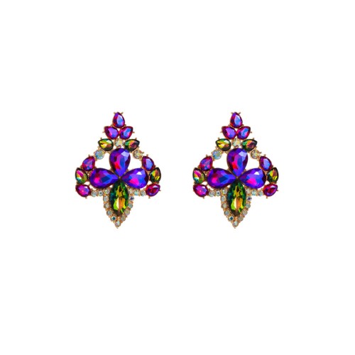 Fashion Jewelry Rhinestone Earrings For Women YWHME-872