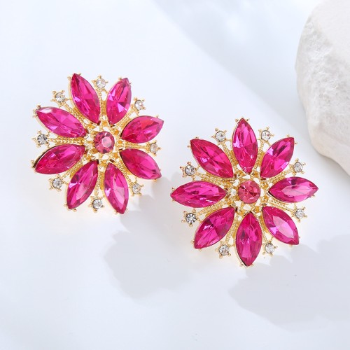 Fashion Jewelry Rhinestone Earrings For Women YWHME-875