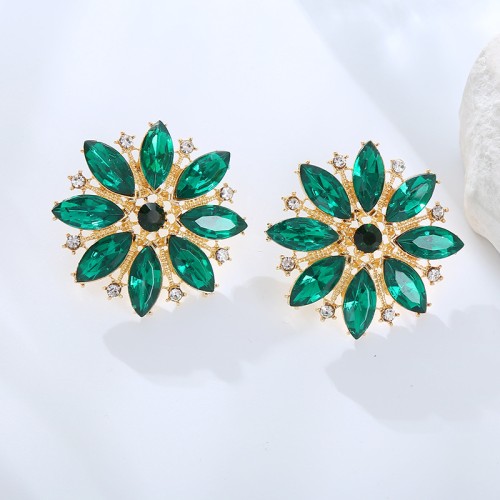 Fashion Jewelry Rhinestone Earrings For Women YWHME-875