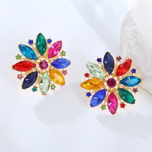 Fashion Jewelry Rhinestone Earrings For Women YWHME-875