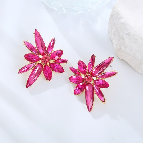 Fashion Jewelry Rhinestone Earrings For Women YWHME-876