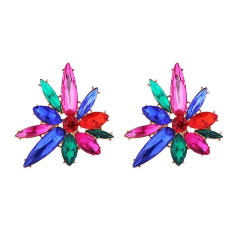 Fashion Jewelry Rhinestone Earrings For Women YWHME-876