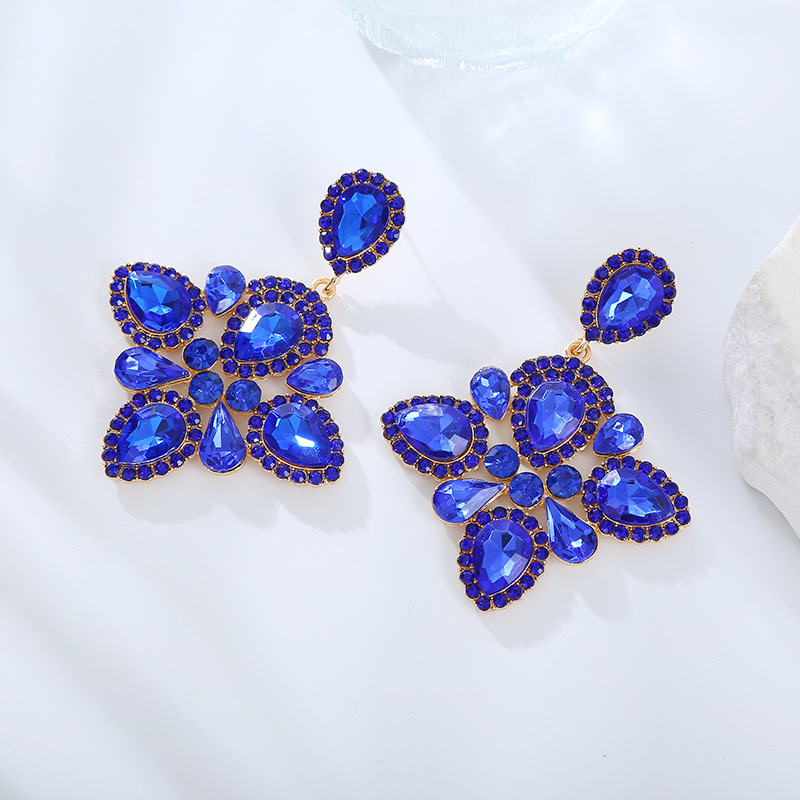 Fashion Jewelry Rhinestone Earrings For Women YWHME-877 