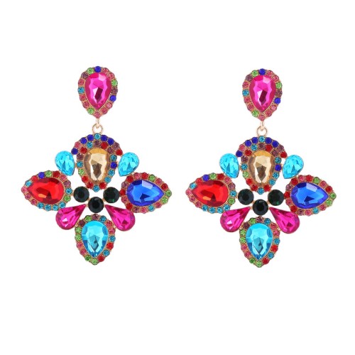 Fashion Jewelry Rhinestone Earrings For Women YWHME-877