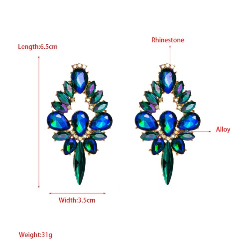 Fashion Jewelry Rhinestone Earrings For Women YWHME-878